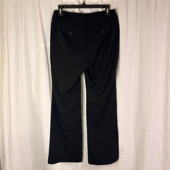 LOFT Curvy Dress Trousers 4P Black Bootcut Career Pants - Picture 2 of 8